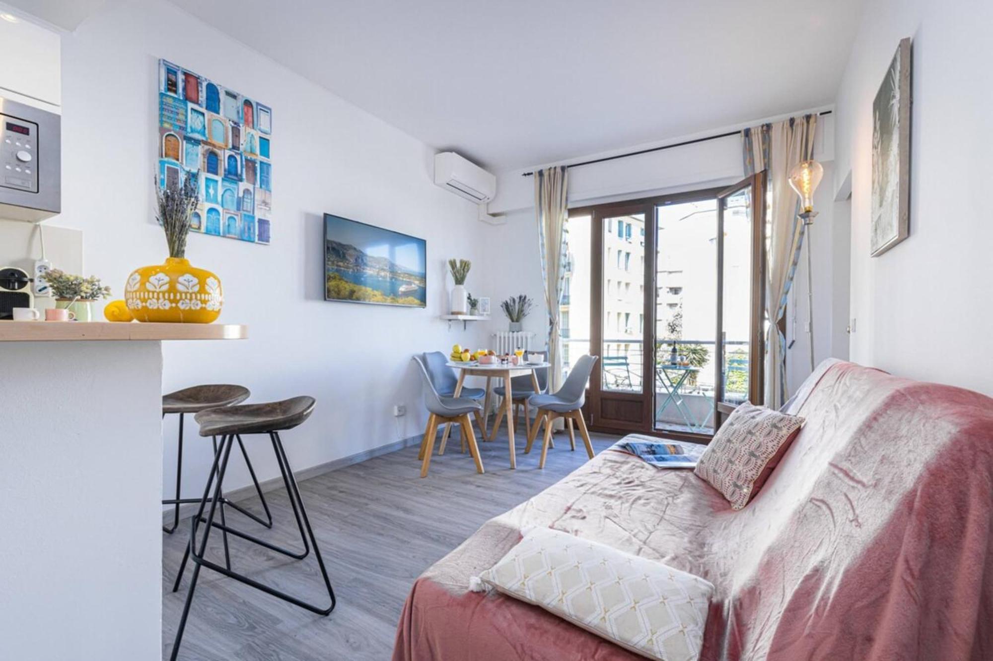 Appartement Buffa 21 - 2Min From The Sea - Terrace à Nice Extérieur photo