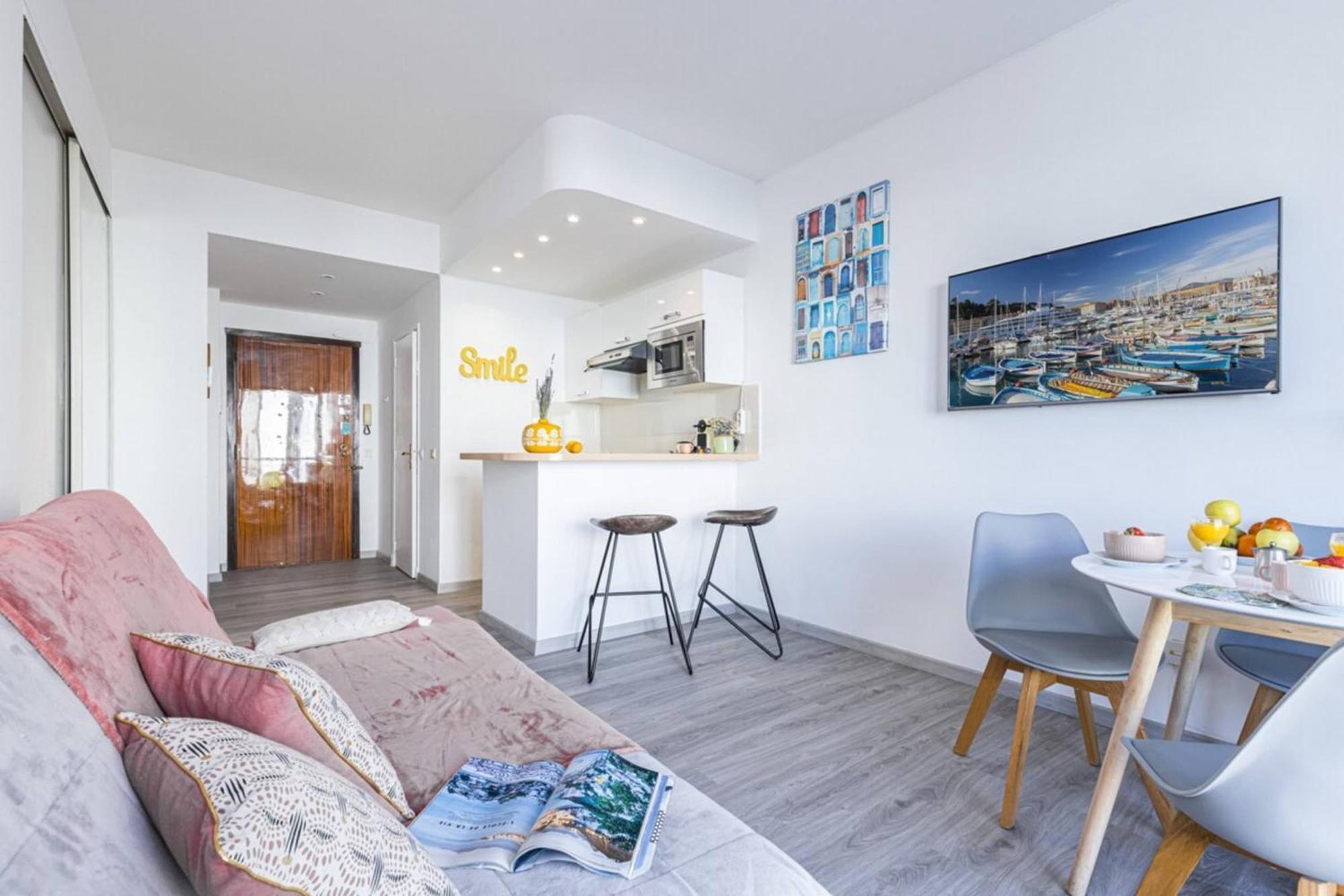 Appartement Buffa 21 - 2Min From The Sea - Terrace à Nice Extérieur photo